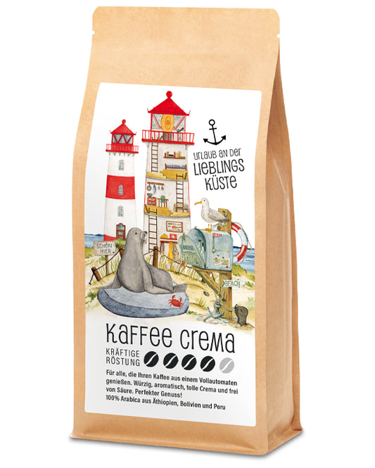 Kaffee Crema No. 3 Leuchtturmliebe - Oberbergs Fundgrube
