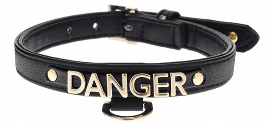 FB DANGER Halsband BLACK - Oberbergs Fundgrube