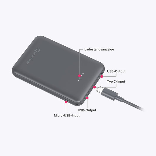 Zusatzakku Lotta Power Powerbank 5.000 mAh