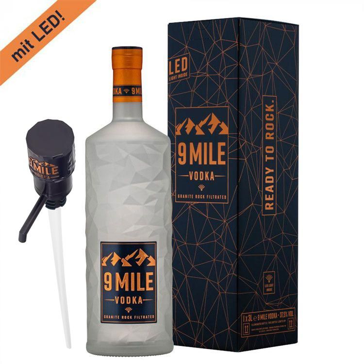 9 MILE Vodka verschiedene Größen