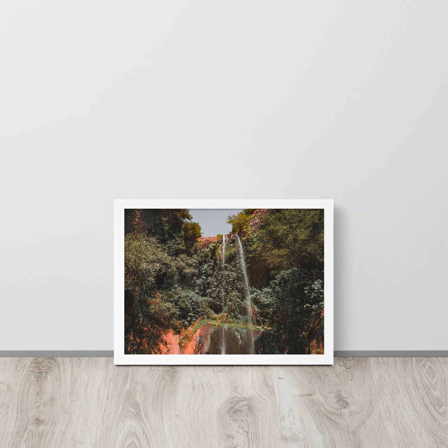 Gerahmtes Poster - Wasserfall - Das Lädchen von Fotograf Oberberg