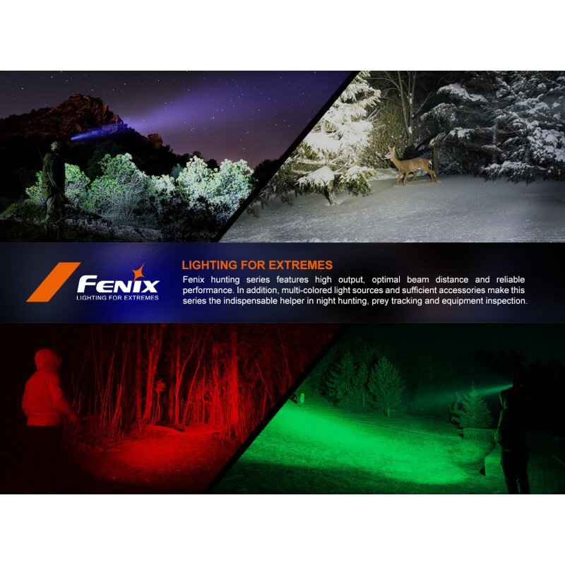 Fenix HT18R LED Thrower Taschenlampe - Oberbergs Fundgrube