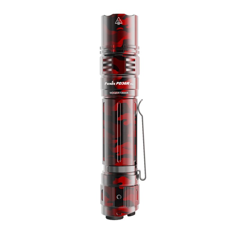 Fenix PD36R Pro LED Taschenlampe Sonderversion Red Camouflage - Oberbergs Fundgrube