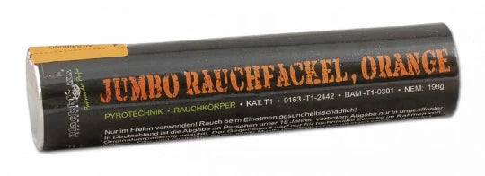 Pyrorauch XL800 orange - Rauchpatrone / Jumbo Rauch