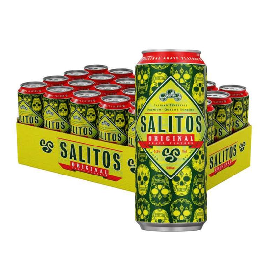 24x SALITOS Original Skull Dose 0,5L ( Inkl. Pfand )