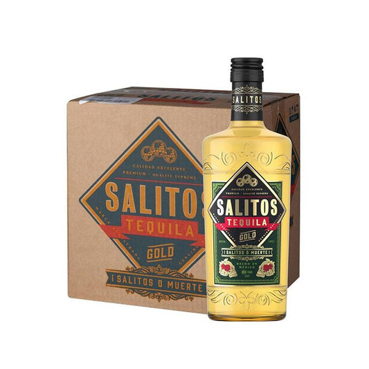 6x SALITOS Tequila Gold 0,7L