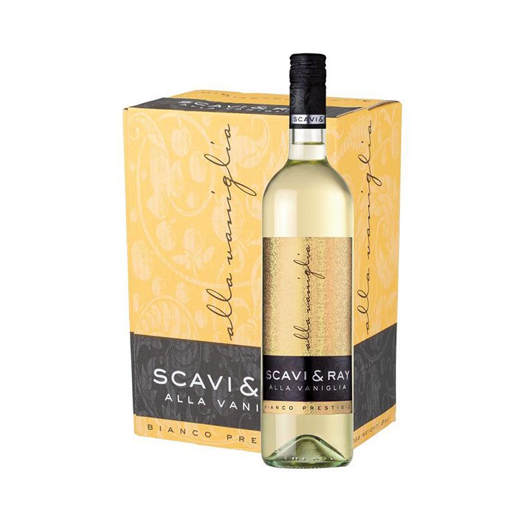 6x SCAVI & RAY Alla Vaniglia Vanillewein 0,75L