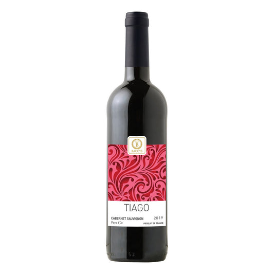 Französischer Rotwein - TIAGO - 0,75L - Karton (6)