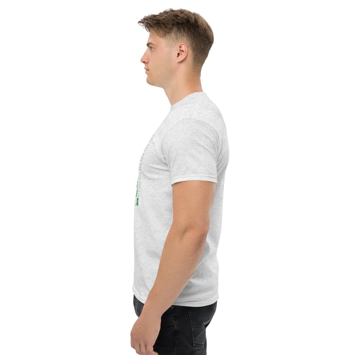 Klassisches Unisex T-Shirt - Cannabis Schriftzug