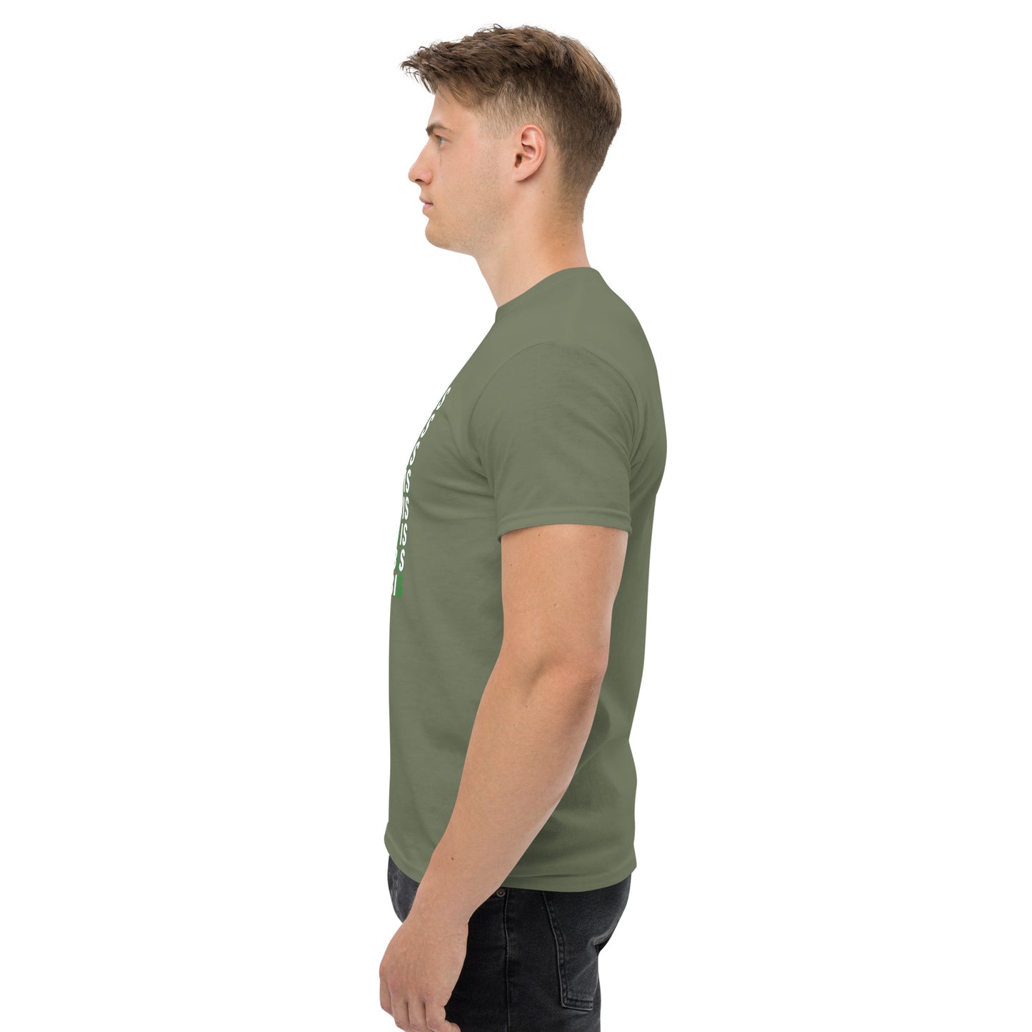 Klassisches Unisex T-Shirt - Cannabis Schriftzug