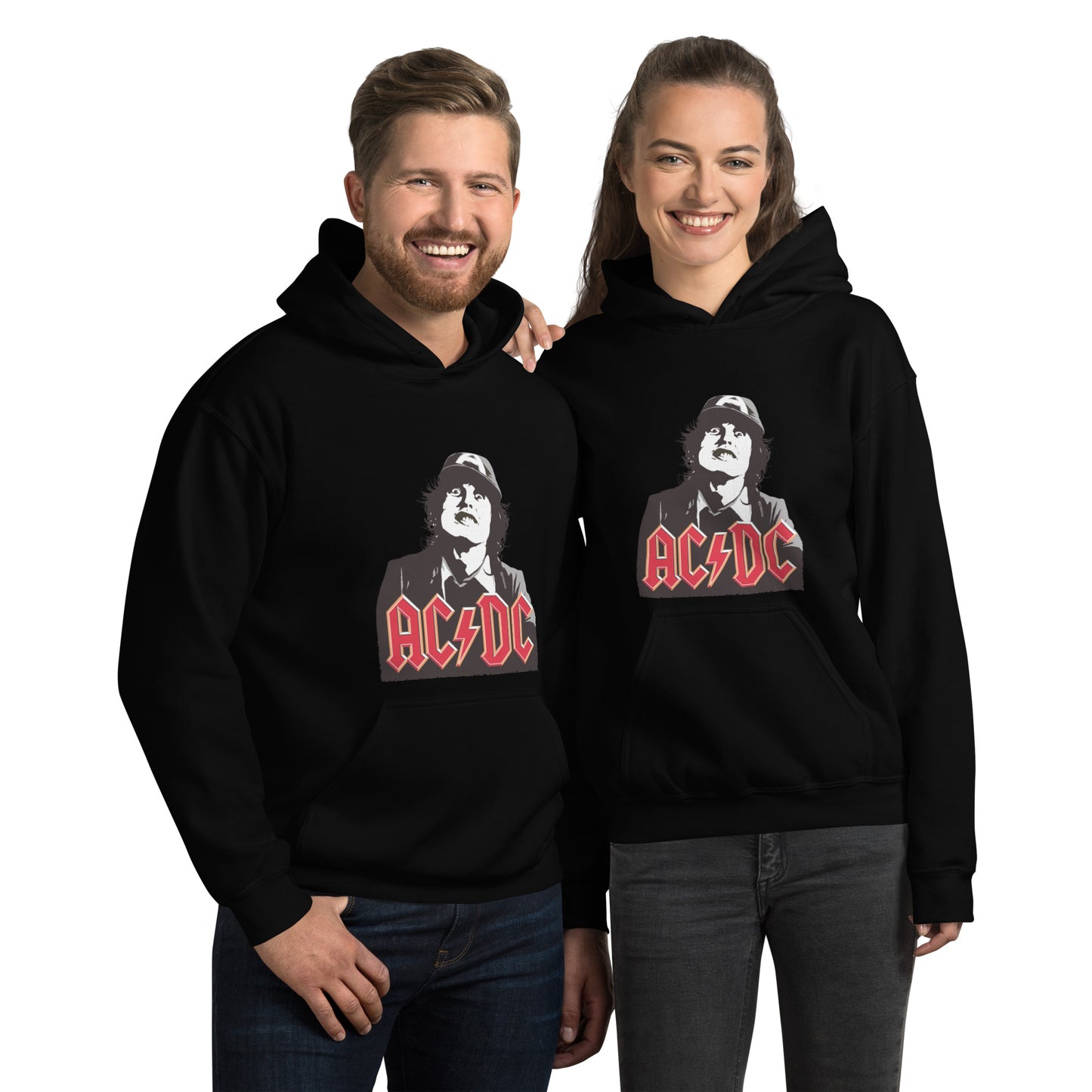 Unisex-Kapuzenpullover - Fanhoodie ACDC - Das Lädchen von Fotograf Oberberg