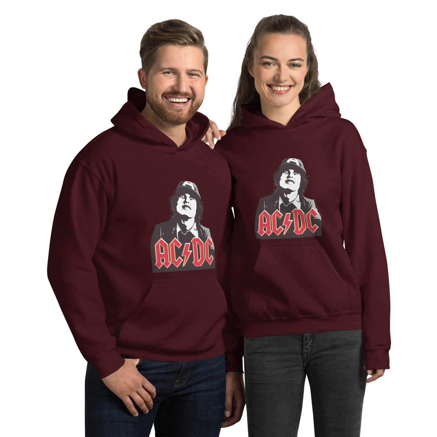 Unisex-Kapuzenpullover - Fanhoodie ACDC - Das Lädchen von Fotograf Oberberg