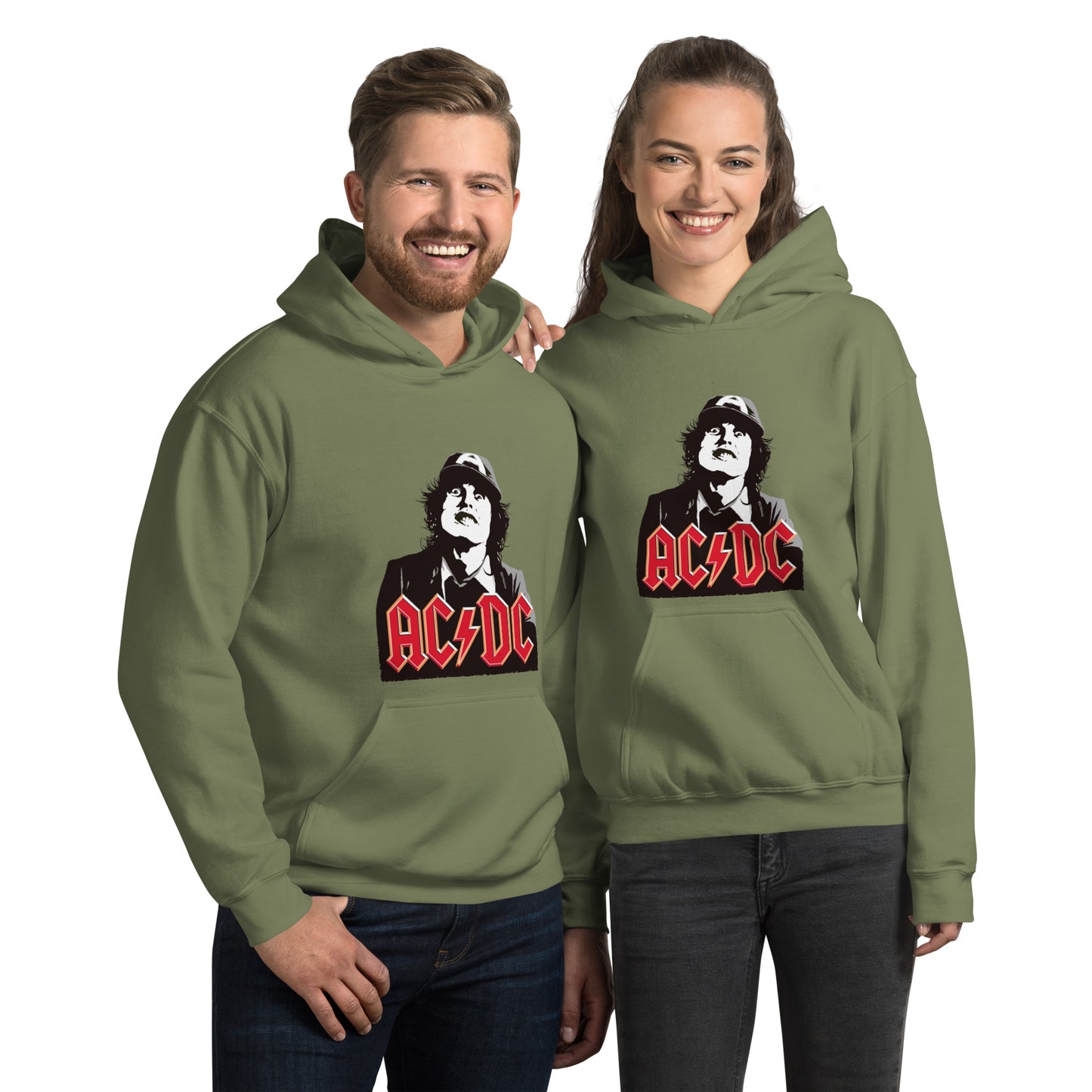 Unisex-Kapuzenpullover - Fanhoodie ACDC - Das Lädchen von Fotograf Oberberg