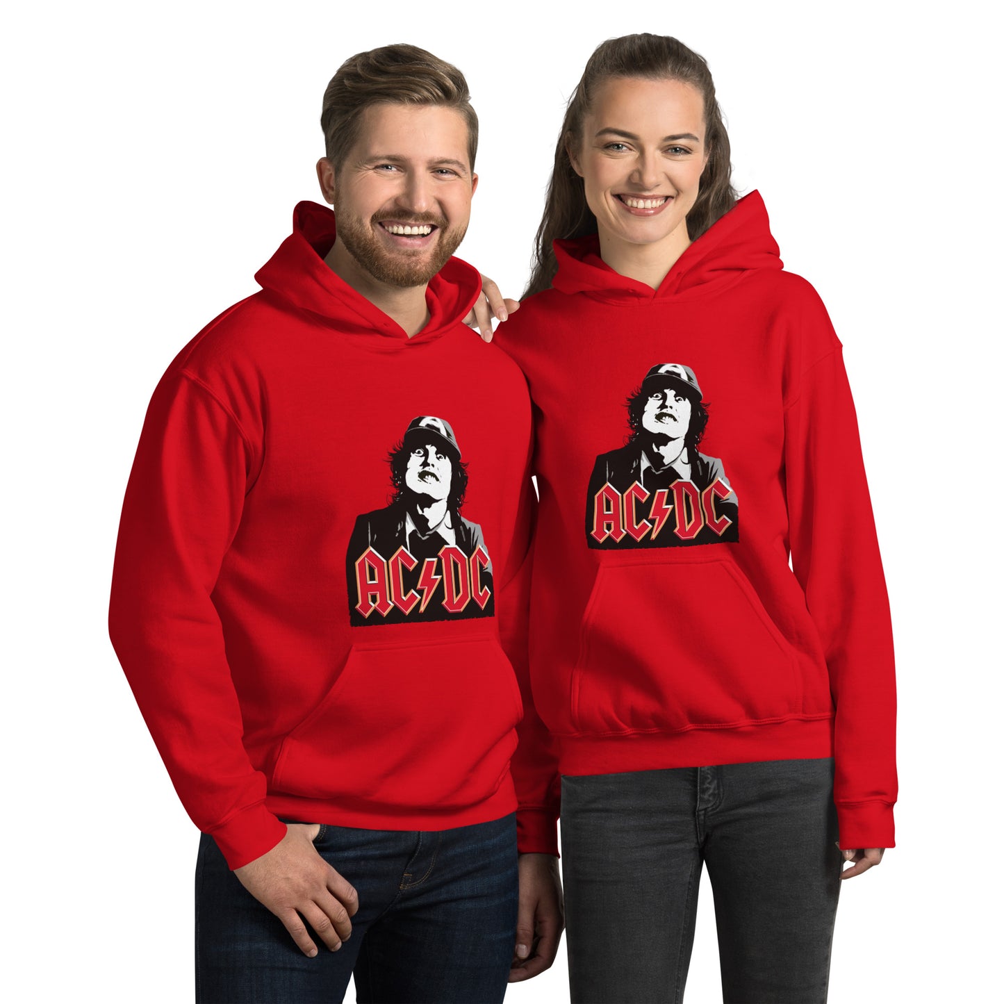 Unisex-Kapuzenpullover - Fanhoodie ACDC - Das Lädchen von Fotograf Oberberg