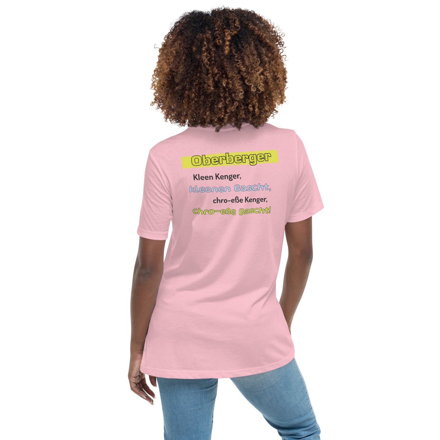 Lockeres Damen-T-Shirt - Mundart Oberberg