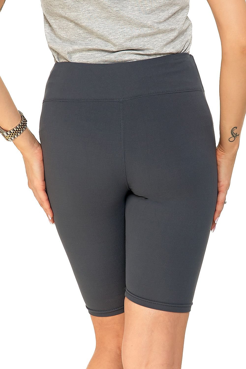 Kurze Leggings Model 193811 Moraj black & grey - Das Lädchen von Fotograf Oberberg